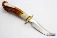 Model 8-4X - Trout and Bird Knife (Old Style) - Crown Stag