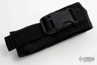 182-2TA Navy Scarab S/E Tan Partial Serrated