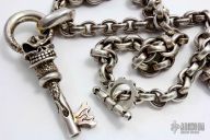 Slickster Key Necklace - .925 Sterling