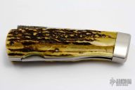 Benchmark Rolox Stag Sliding Lockback