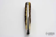 Benchmark Rolox Stag Sliding Lockback