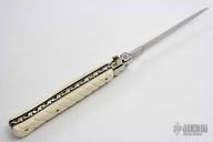 Ivory Fluted Stiletto