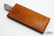 Thick Scrap Knife with Leather Sheath