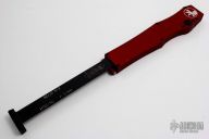 150-2RD Halo V T/E Red - Black Partial Serrations