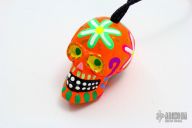 Resin Skull Bead/Necklace