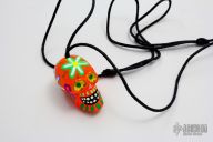 Resin Skull Bead/Necklace