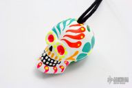 Resin Skull Bead/Necklace