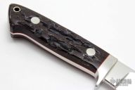 Loveless Drop Point - Bark Cape Buffalo