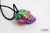 Resin Skull Bead/Necklace