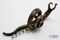 Hand Forged Snail Corkscrew
