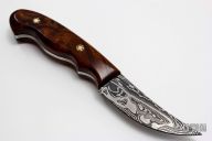 Damascus Lyle Style Fixed Blade