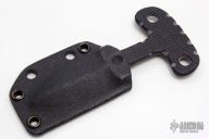 G10 and Titanium Push Dagger