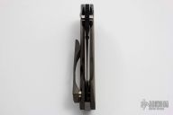 Solo Flipper - Bolstered Green Micarta Inlay