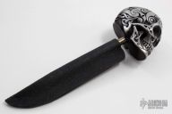 Heat Colored Ti Skull Spike