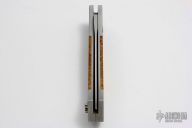 Brend Auto #2  Silver Handle w/ Maple Burl