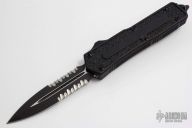 175-2T Scarab D/E - Black Tactical Serrated