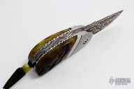 Model 28 Minnow - Damascus and Sheep Horn