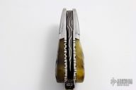 Model 28 Minnow - Damascus and Sheep Horn