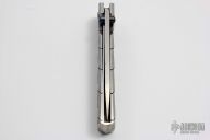 Carved Damascus Linerlock