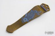 Titanium Koi Stamped Replacement Clip