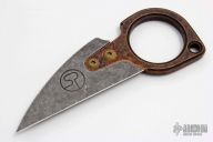 Raven Skull - Copper