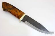 Sheath Knife - Wood Handle by Moriya