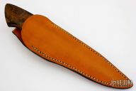 Sheath Knife - Wood Handle by Moriya