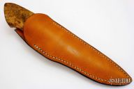 Sheath Knife - Wood Handle by Moriya