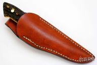 Sheath Knife - Stag Handle by Moriya