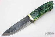 Sheath Knife - Wood Handle by Moriya