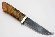 Sheath Knife - Wood Handle by Moriya