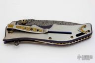 Custom Damascus Gun Hammer