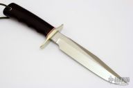 Model 1-7 - Maroon Micarta w/ Finger Grooves