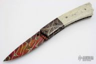 Oosic and Damascus Linerlock