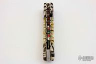 Mammoth Tooth and Damascus Linerlock