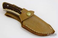 Damascus and Stag Fixed