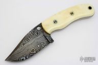 Damascus and Bone Fixed