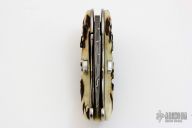 Twerp Flipper with Stag/Damascus