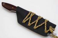 Jackal - Maroon Micarta