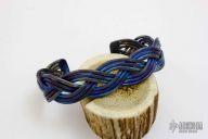 Celtic 3x3 Twist Bracelet - Titanium