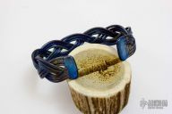 Celtic 3x3 Twist Bracelet - Titanium