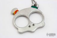 Panda Skull Keychain Knuckle