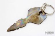 Titanium Key Push Dagger