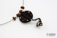 Pendant Necklace w/ Hidden Spike