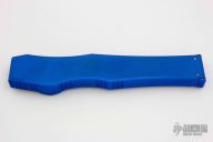 150-6BL Halo V T/E - Blue Satin Full Serrated