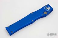 150-6BL Halo V T/E - Blue Satin Full Serrated