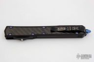 106-3Ti Makora II Black Full Serrated - Titanium Hardware