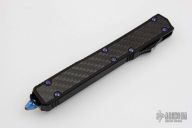 106-3Ti Makora II Black Full Serrated - Titanium Hardware