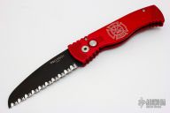 RR-1.5 Rescue Responder Red Handle w/ Logo