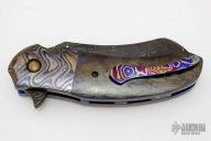 Damascus, ZircTi and CF Flipper